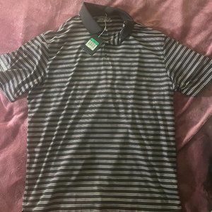 Men's Nike Golf Dri-Fit Polo Brown and Red Size XL NWT New With Tags